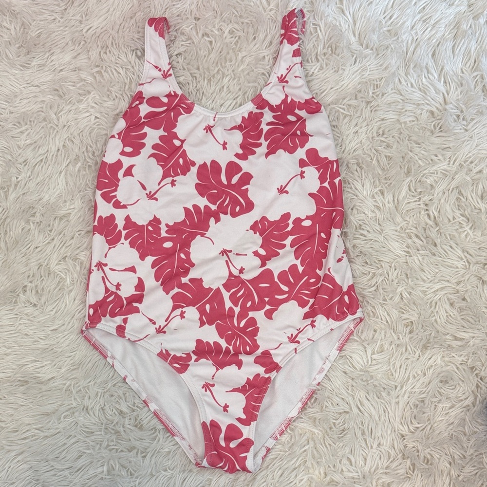 NWOT Roxy Pink Floral Swimsuit